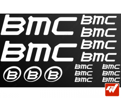 Planche de 15 stickers BMC
