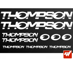 Planche de 10 stickers THOMPSON