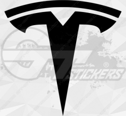 Sticker Logo Tesla