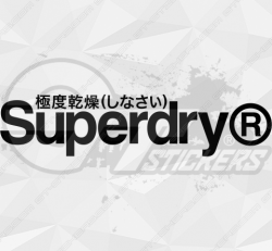 Sticker Superdry 2