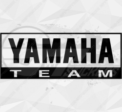 Sticker Yamaha Team - Stickers Univers Moto