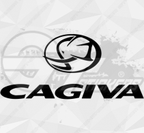 Sticker Logo Cagiva