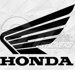Sticker Logo Wing Honda 2 - Stickers Univers Moto