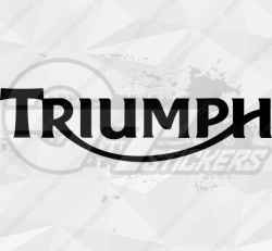 Sticker Triumph Logo - Stickers Univers Moto
