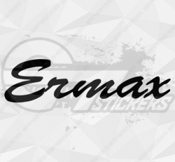 Sticker Logo Ermax - Stickers Univers Moto