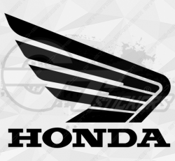 Sticker Logo Wing Honda - Stickers Univers Moto