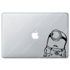 Stickers Apple Minion Moi moche et méchant pour Macbook - Taille : 115x135 mm