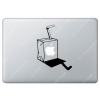 Sticker Apple Brique de jus de fruits pour Macbook - Taille : 160x120 mm