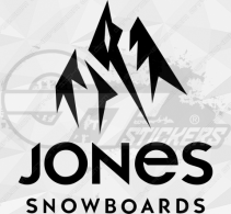 Sticker Jones Snowboards