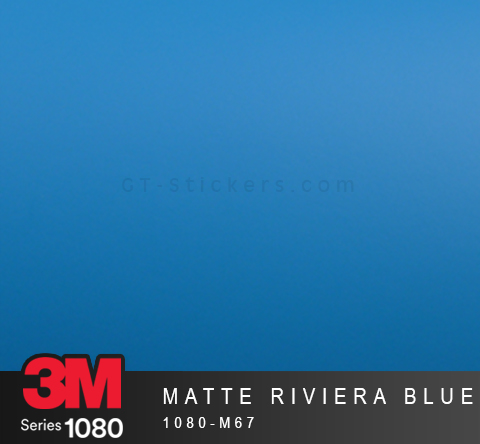 Film Covering 3M 1080 - Matte Riviera Blue
