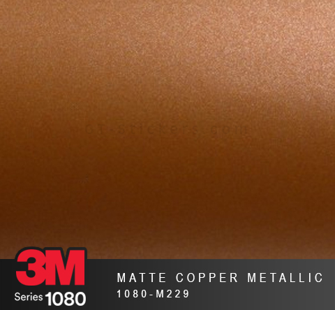 Film Covering 3M 1080 - Matte Copper Metallic