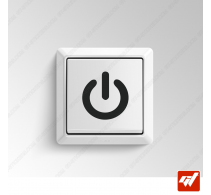 2 Stickers - logo power alimentation