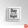 2 Stickers - Day & Night