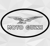 Sticker Moto Guzzi Ovale