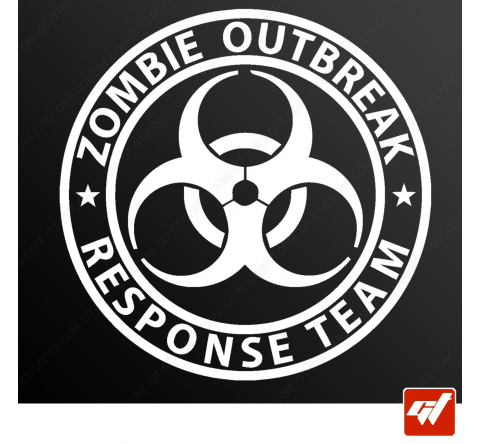Stickers Fun/JDM - Zombie Outbreak