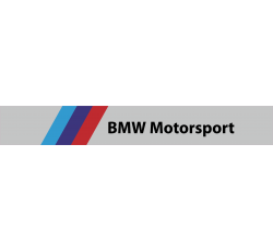 Autocollant Bmw Motorsport - Bande Grise - Stickers Bmw