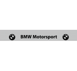 Autocollant Bande Bmw Motorsport Logo - Stickers Bmw