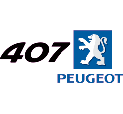 Peugeot Logo 407 Droite - Stickers Peugeot