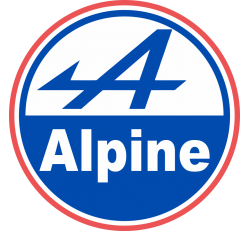 Autocollant Alpine Retro - Stickers Auto Renault