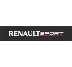 Autocollant Renault Sport Rectangle - Stickers Renault