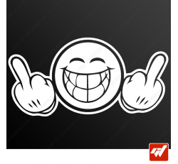 Stickers Fun/JDM - Smiley