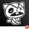 Stickers Fun/JDM - The cat