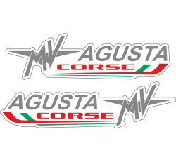 Autocollants MV Agusta Corse - Stickers Mv Agusta
