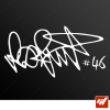 Stickers Signature - Rossi