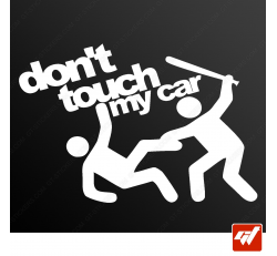 Stickers Fun/JDM - Don't touch my car