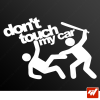 Stickers Fun/JDM - Don't touch my car