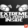 Stickers Fun/JDM - Extreme bass