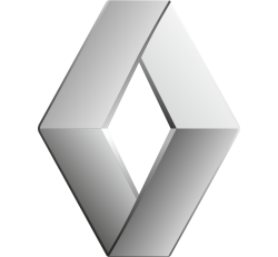 Autocollant Renault Logo Couleur
