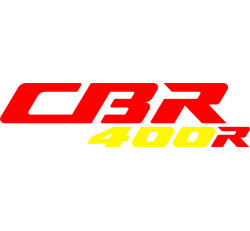 Autocollant Honda CBR 400 R