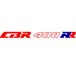 Autocollant Honda CBR 400 RR