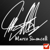Stickers Signature - Marco simoncelli