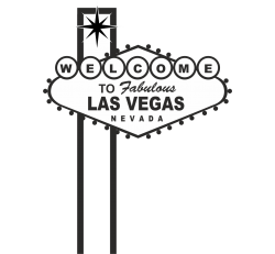 Autocollant Welcome to Las Vegas 2