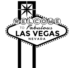 Autocollant Welcome to Las Vegas 3