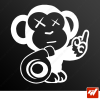 Stickers Fun/JDM - Turbo Monkey