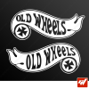 Stickers Fun/JDM - Fauteuil Old wheels