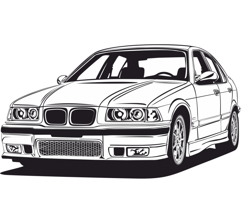 Stickers BMW - Autocollant voiture