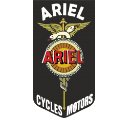 Autocollant Moto Ariel Cycles Motors