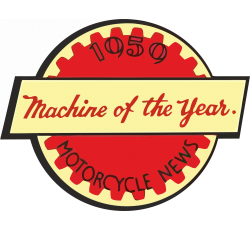 Autocollant Moto Ariel Machine of the Year 1959