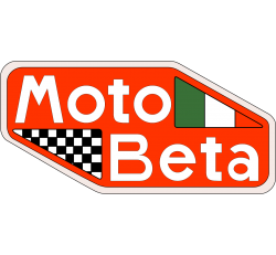 Autocollant Beta Moto Vintage