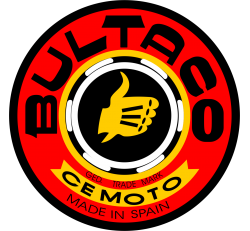 Autocollant Moto Bultaco Logo