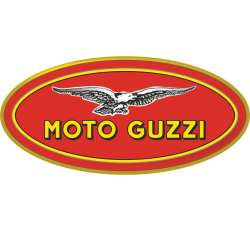 Autocollant Moto Guzzi Logo Rouge