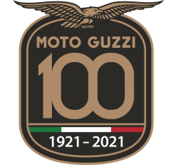 Autocollant Moto Guzzi Centenaire 1921-2021