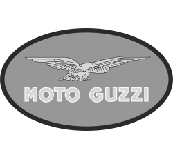 Autocollant Moto Guzzi Logo Gris | 2