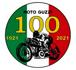 Autocollant Moto Guzzi Centenaire 1921-2021 | 2