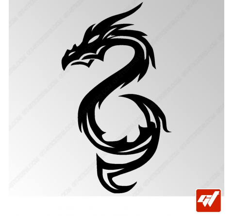 Sticker Dragon Tribal 2