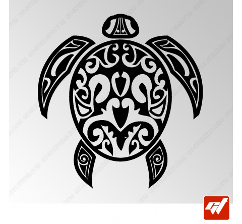 Sticker Tortue Maorie 1